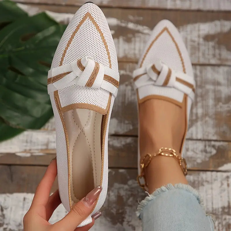 Women's Knot Design Flat Shoes – Khayla's Closet